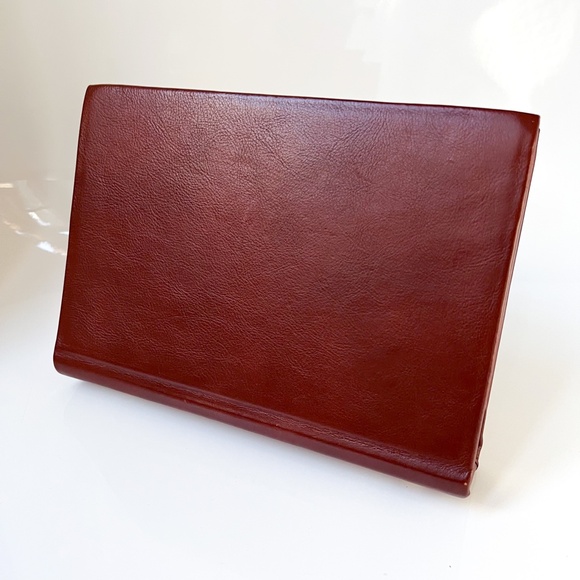 NWOT RARE Kate Spade Wordsmith Dictionary Clutch Toast Brown Camel Gold - Picture 6 of 15